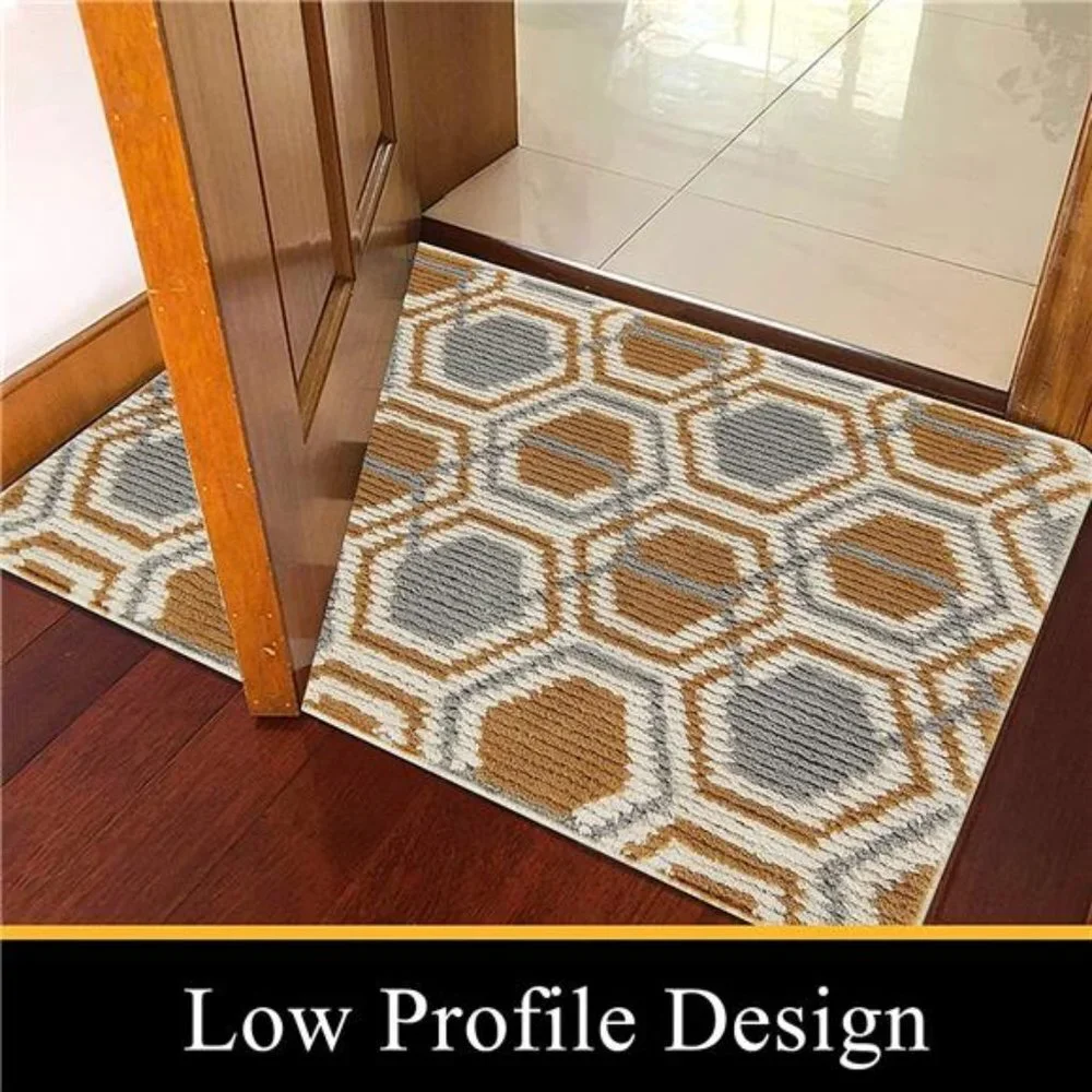 Indoor Doormat Entryway Door Rug, Non Slip Absorbent Mats (32